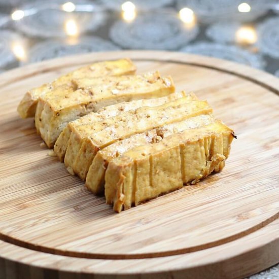 Maple Glazed Tofu