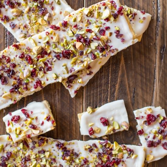 Cranberry Pistachio Butter Cracker