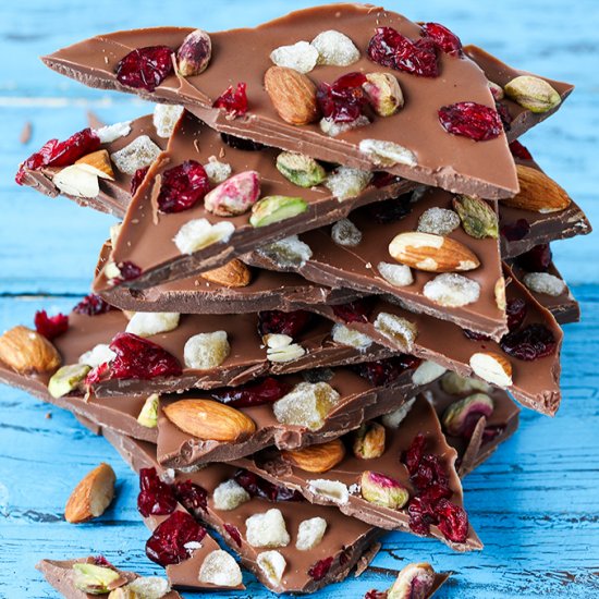 Festive Chocolate Bark