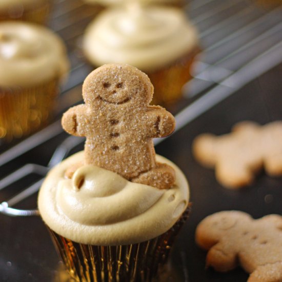 Gingerbread Cupcakes