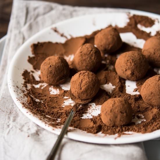 Orange Chocolate Truffles