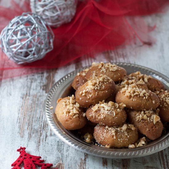 Greek Christmas Honey Cookies