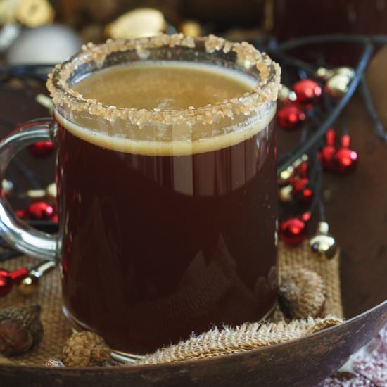 Gingerbread Hot Buttered Rum