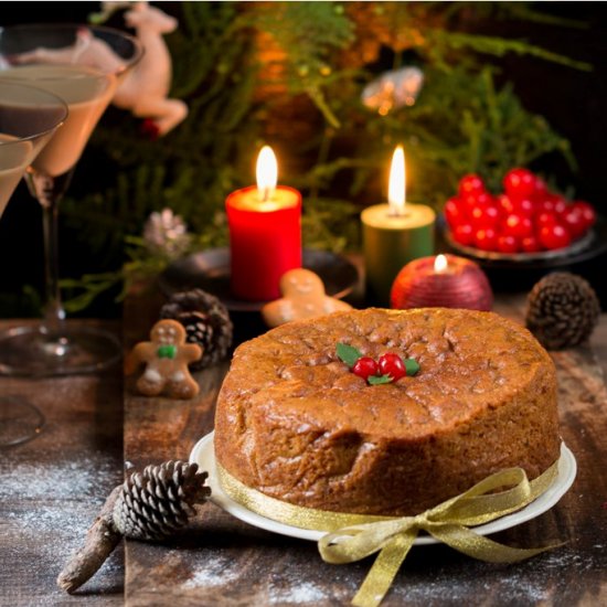 Christmas Rich Rum Fruit Cake