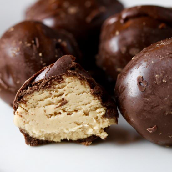 Chocolate Peanut Butter Buckeyes