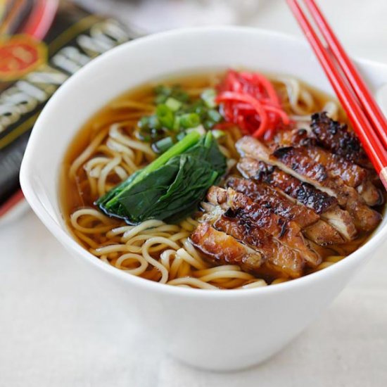 Lemongrass Chicken Soy Sauce Ramen