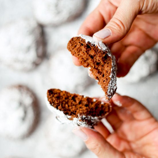 Healthier Chocolate Espresso Cookie