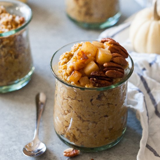 Crockpot Pumpkin Spice Oatmeal