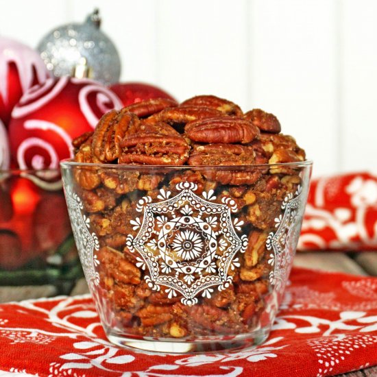 Sweet and Spicy Pecans