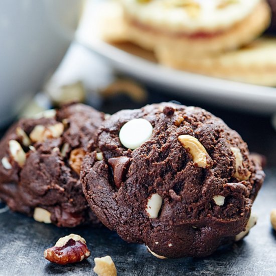 Double Chocolate Chip Cookies