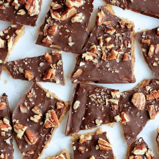 Graham Cracker Toffee