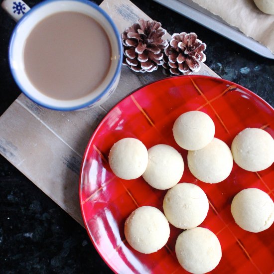 Nankhatai (Snowballs)