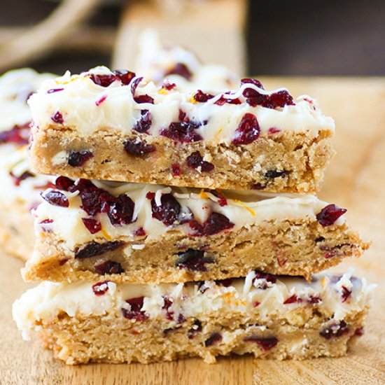 Cranberry Bliss Bars