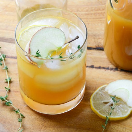 Bourbon Cider Punch