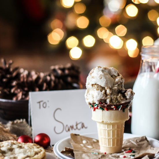 Milk and Cookies Ice Cream