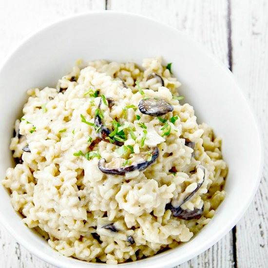 Wild Mushroom Risotto