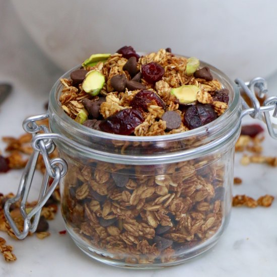 Cranberry Pistachio Granola