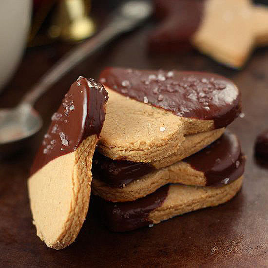 Peanut Butter Maca Shortbread