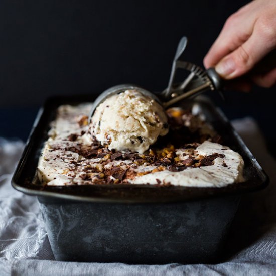 No-Churn Chestnut Ice Cream