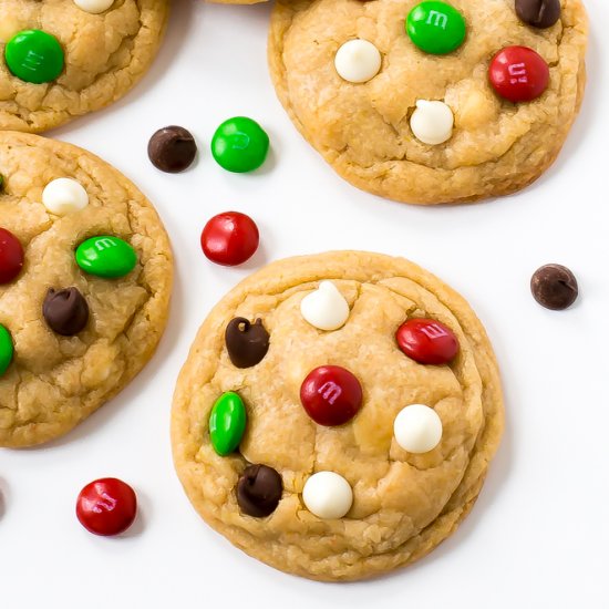 Chocolate Chip Christmas Cookies