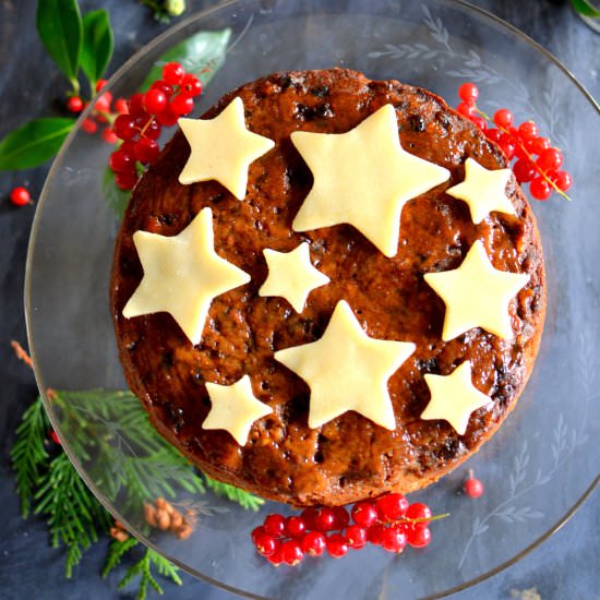 Easy Christmas Cake Decorating