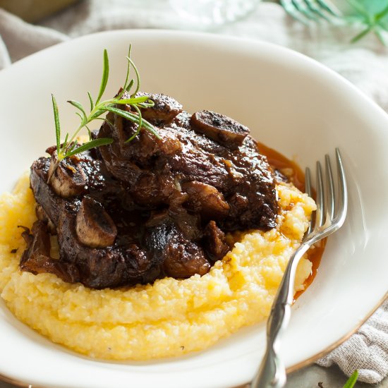 Rosemary Braised Short Ribs