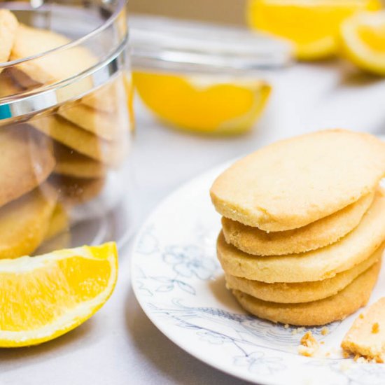 Orange Butter Cookies