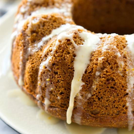 Gingerbread Orange Bundt Cake