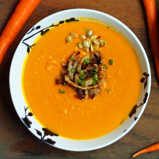 Anti-Inflammatory Carrot Soup