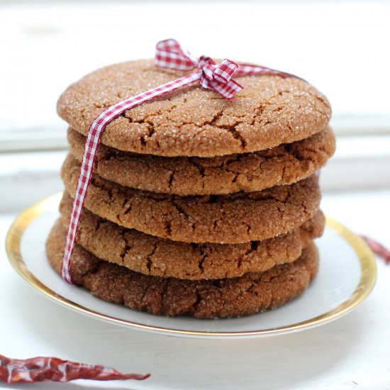 Spiced Cookies with Chili