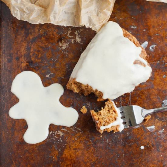 Maple Gingerbread Scones