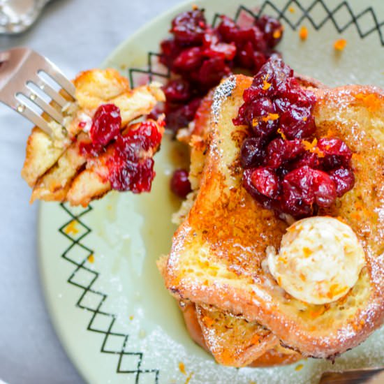 Eggnog French Toast