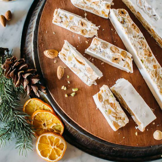 Soft Torrone: Italian Nougat