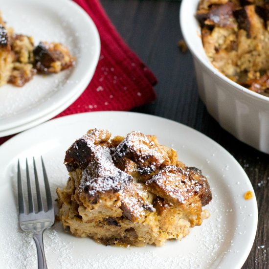 Nog French Toast Bake