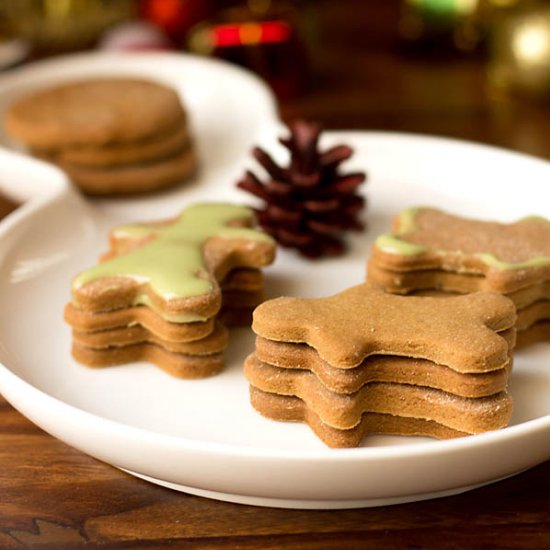 Eggless Gingerbread Cookies