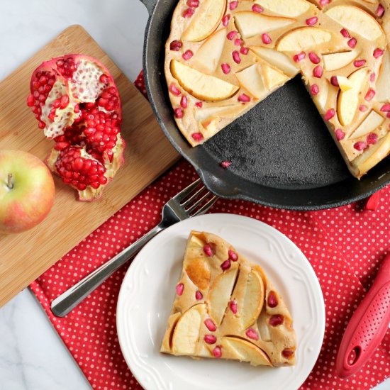 Apple-Pear Puff Pancake