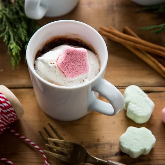 Cinnamon Marshmallow Mug Brownie