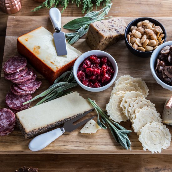 Holiday Cheese Board