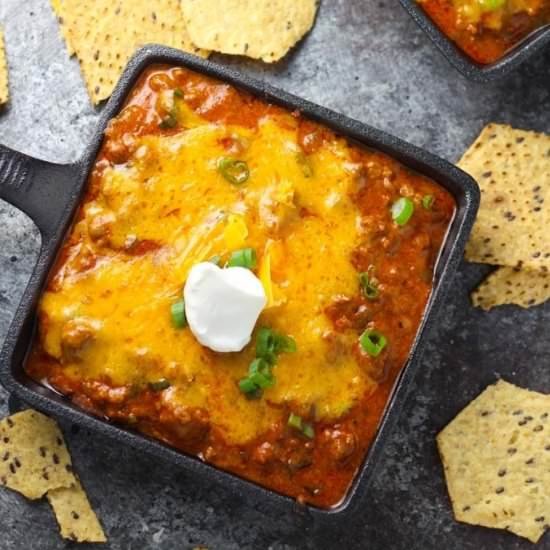 Cheesy Enchilada Dip