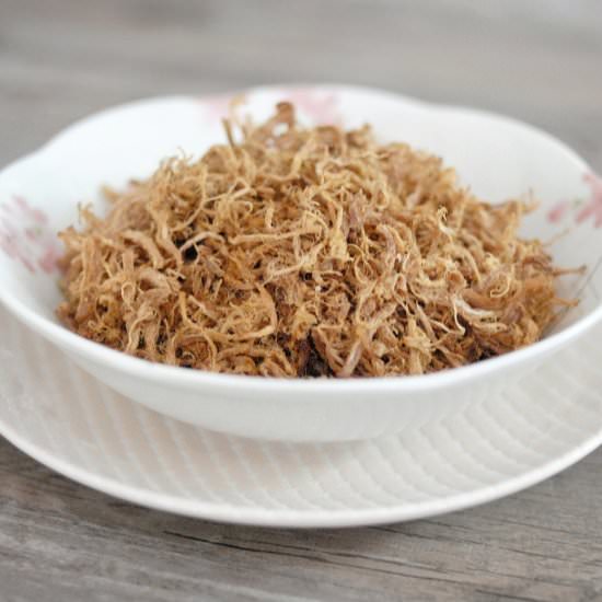 Homemade Pork Floss