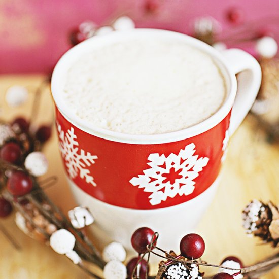 Egg Nog London Fog Latte