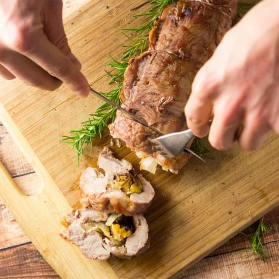 Stuffed Pork Tenderloin