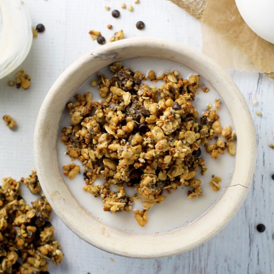 Raw Buckwheat Granola