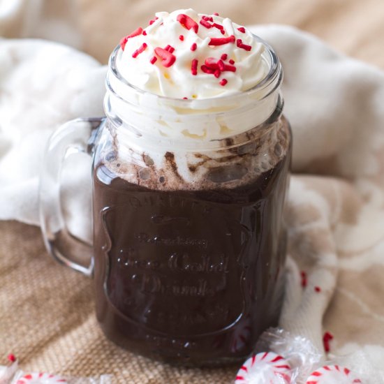 Peppermint Hot Chocolate