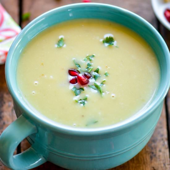 Creamy Potato Leek Soup