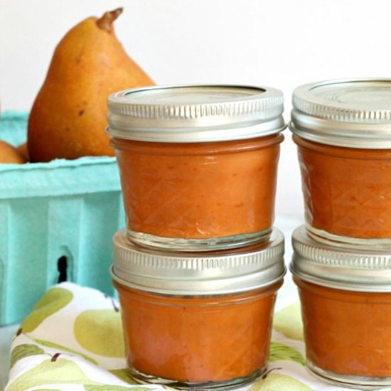 Spicy Grilled Pear Ketchup