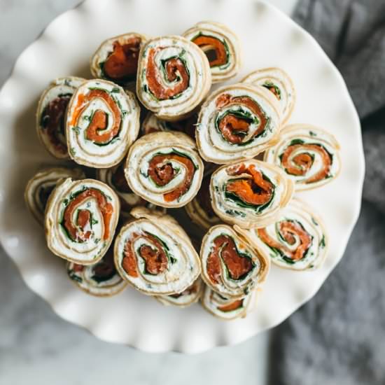 Smoked Salmon Pinwheels