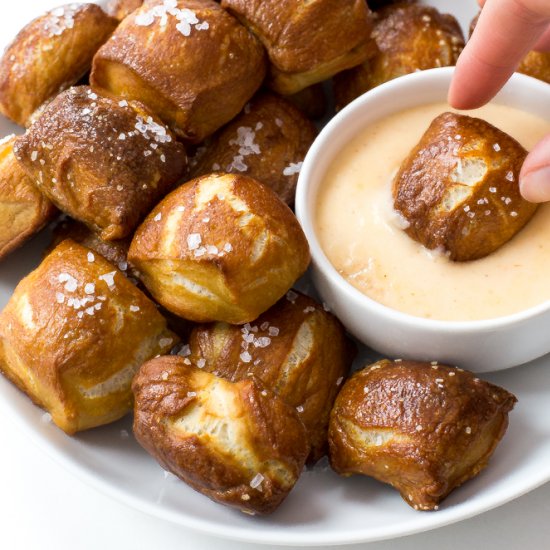 Homemade Pretzel Bites