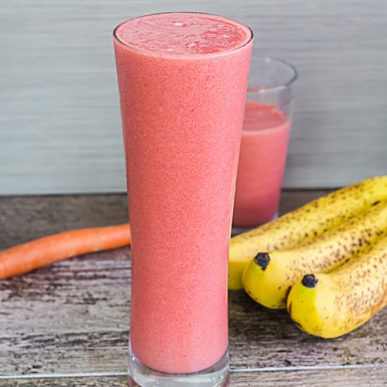 Strawberry & Carrot Smoothie