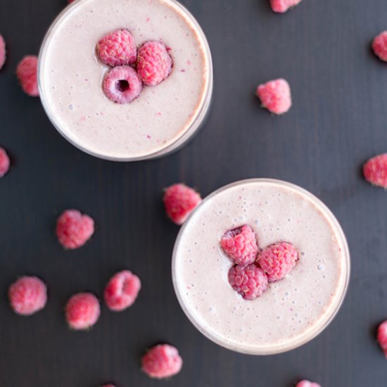 Chocolate Raspberry Smoothie